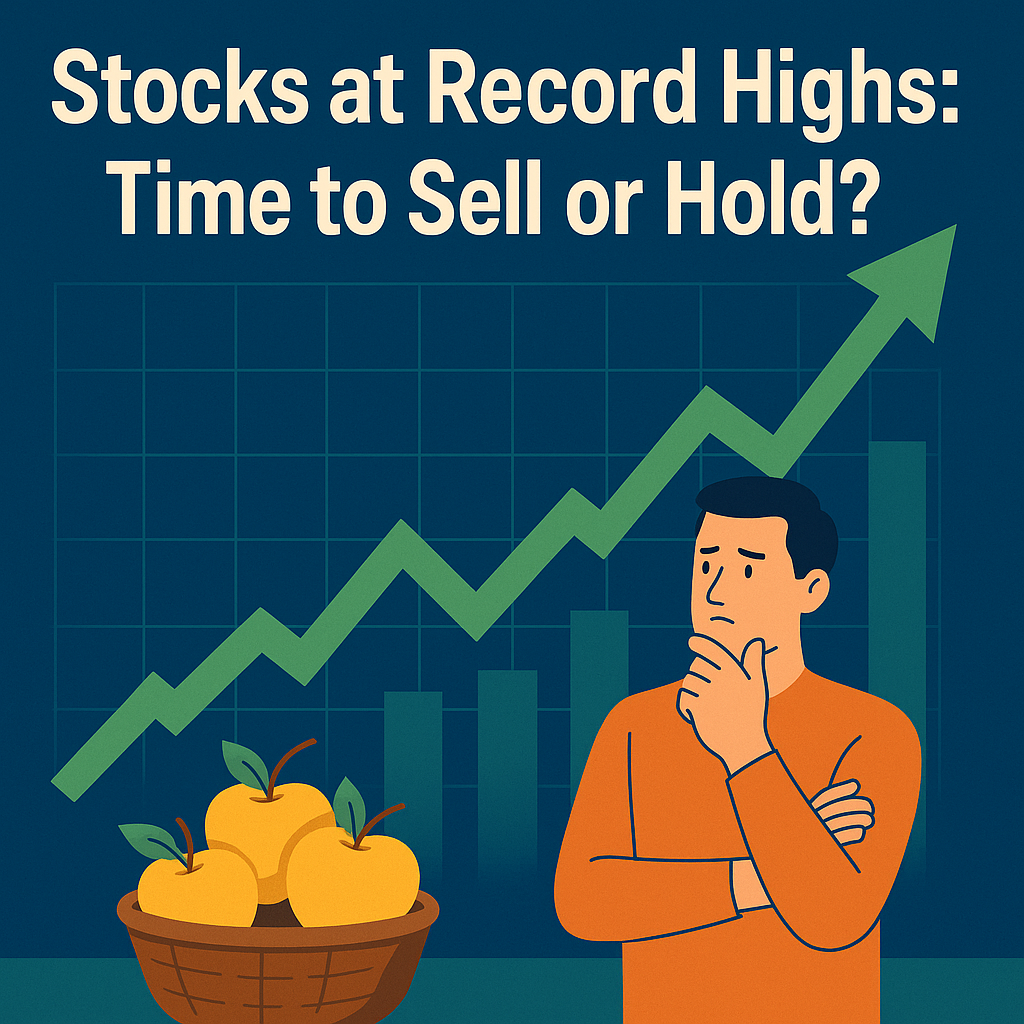Stocks at Record high: Time to Sell or Hold?