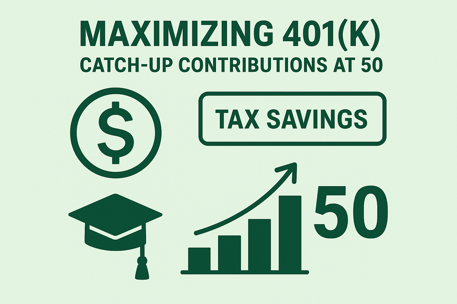 Maximizing 401K catch up contribution at 50