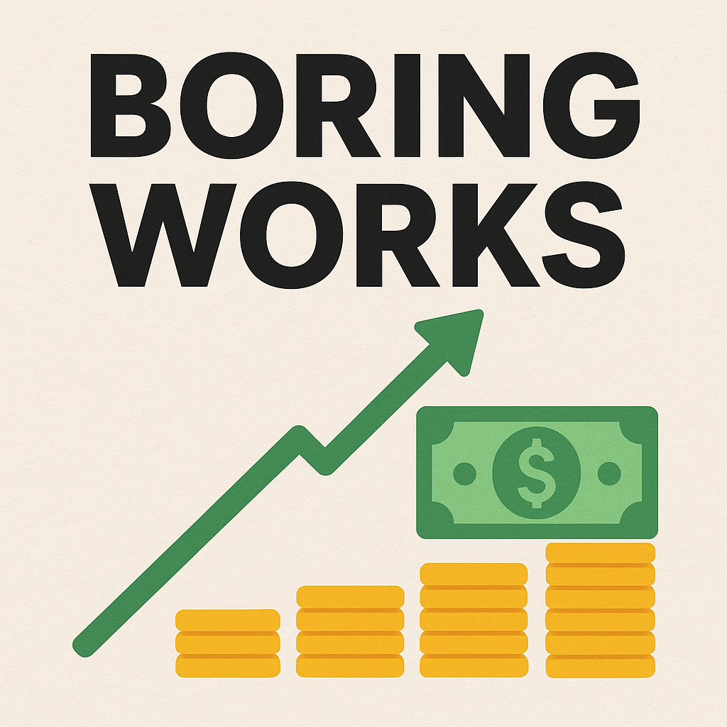 Boring Investing is passive income creation