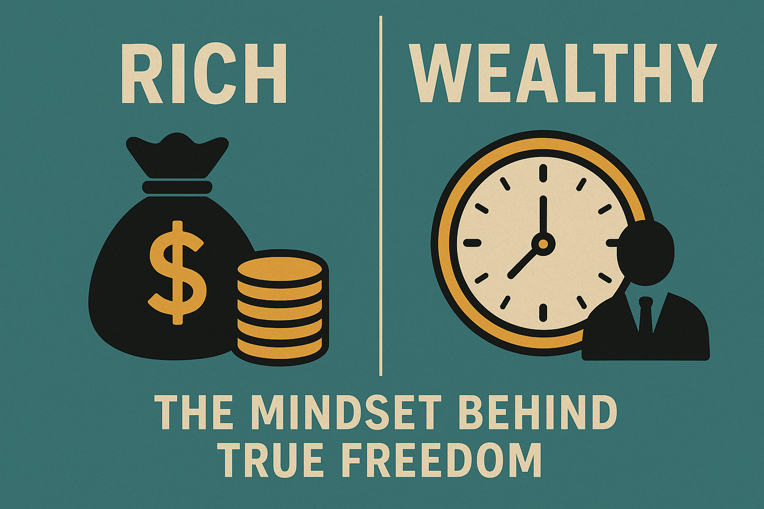Rich v Wealthy: The mindset behind true freedom
