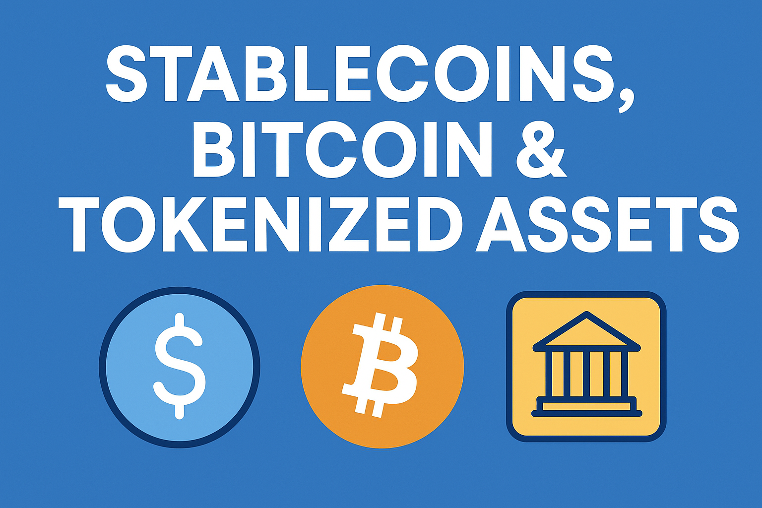 Stablecoins, Bitcoins, and Tokenized Assets